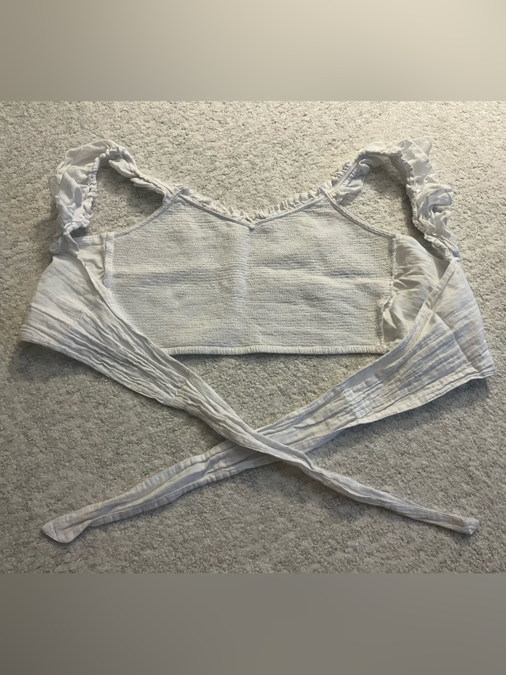 AE Smocked Ruffle Blouse - Picture 6 of 6